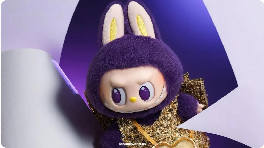 Purple labubu